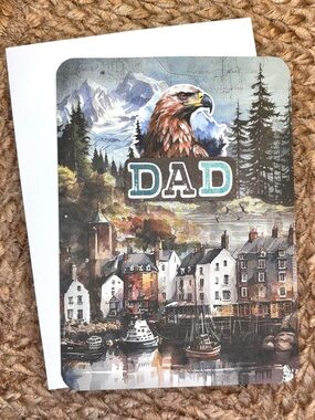 Handmade Greeting Card for Dad